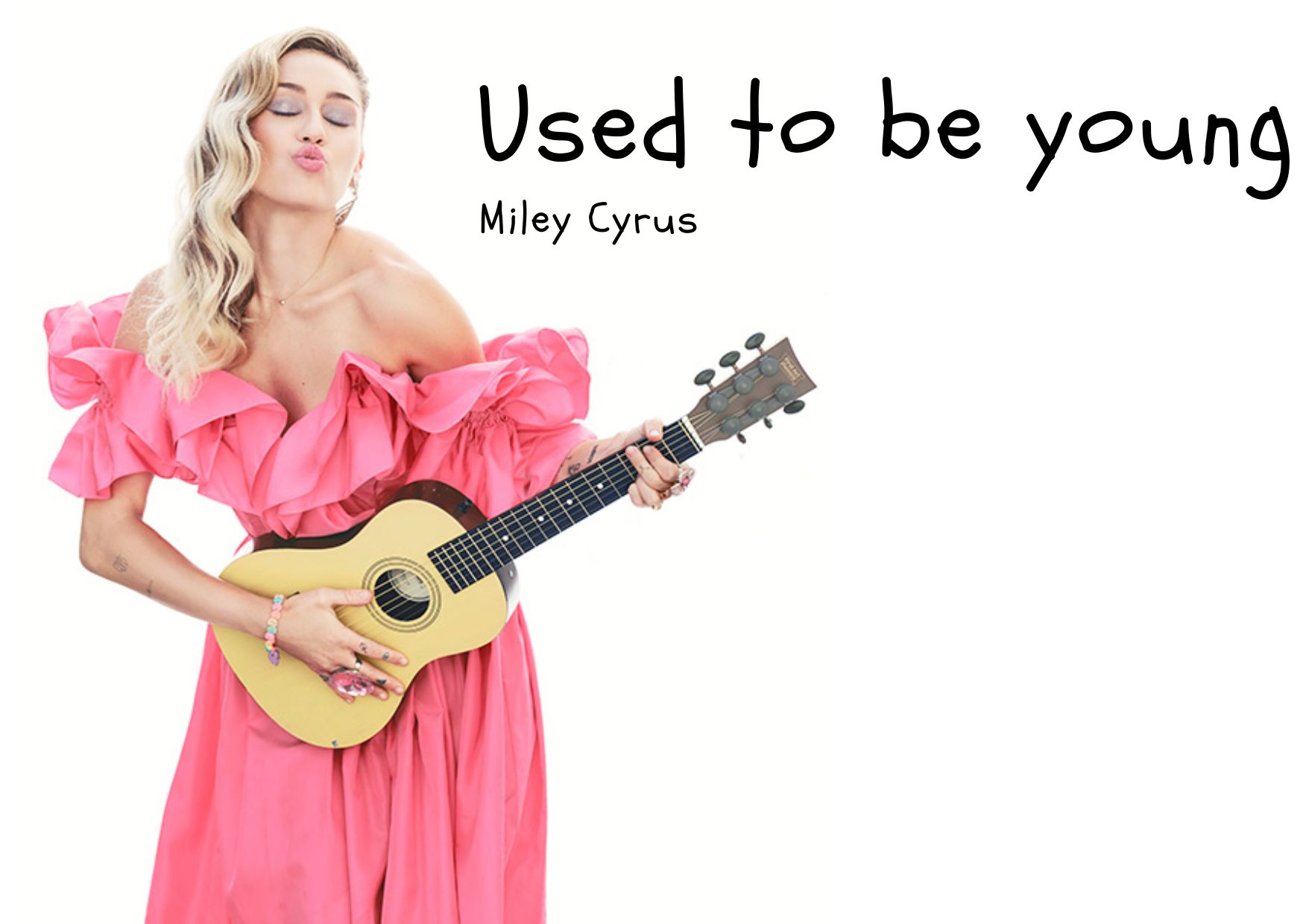 Chord Gitar : Used To Be Young Miley Cyrus